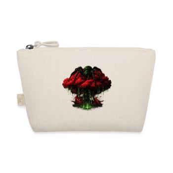 Magie d’araignée verte sur nuage rouge - Trousse biologique - nature - Devant