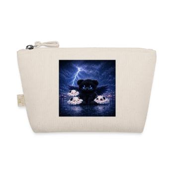 Dark Spirit Panda - Bio-Täschchen - Natur - Vorne