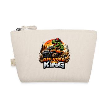 Offroad King Dino - Organic Pouch - nature - Front