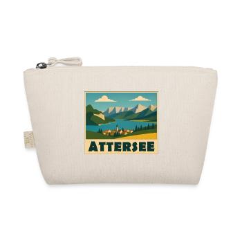 Attersee Minimal - Bio-Täschchen - Natur - Vorne