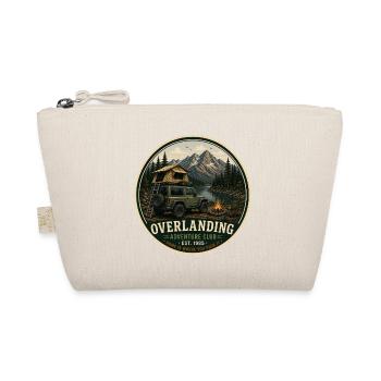 Overlanding Vintage Adventure Graphic - Organic Pouch - nature - Front