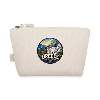 Emblème du cercle de voyage vintage grec - Trousse biologique - nature - Devant