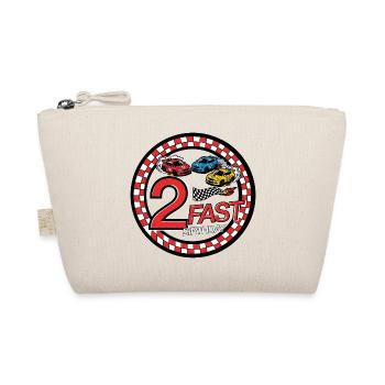 2 Almost Birthday Race Car - Organic Pouch - nature - Front