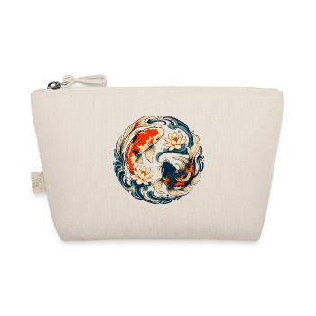 KoiKreis Lotus YinYang - Bio-Täschchen - Natur - Vorne