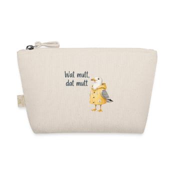 Wat mutt dat mutt Seemöwe Hoodie - Bio-Täschchen - Natur - Vorne