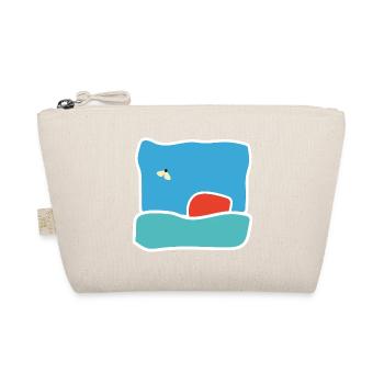 Midge in flight – flying insect - Organic Pouch - nature - Front
