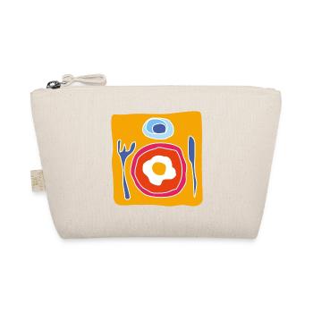 Colorful Fried Egg – Pop Illustration - Organic Pouch - nature - Front
