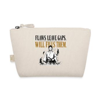 Stoic Samurai Will Fills Them Gym Motivation Shirt - Organic Pouch - nature - Front
