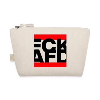 FCK AFD, NIE WIEDER IST JETZT, NO NZS, NO AFD - Organic Pouch - nature - Front