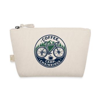 Coffee Camp Kettenblätter Vintage Bike Emblem - Bio-Täschchen - Natur - Vorne