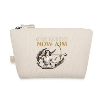 Ferme les yeux maintenant, vise tir à l’arc Chemise zen samouraï - Trousse biologique - nature - Devant