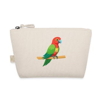 Tropical Parrot - Organic Pouch - nature - Front