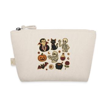 Spooky Halloween Sticker Set - Organic Pouch - nature - Front