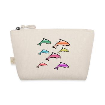 Dolphins - Organic Pouch - nature - Front