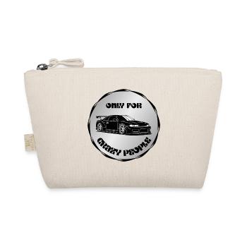 Only for Crazy Car People - Organic Pouch - nature - Front