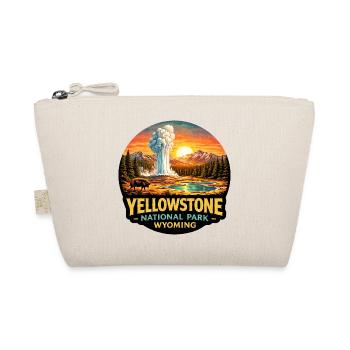 Yellowstone National Park Adventure Nature - Organic Pouch - nature - Front