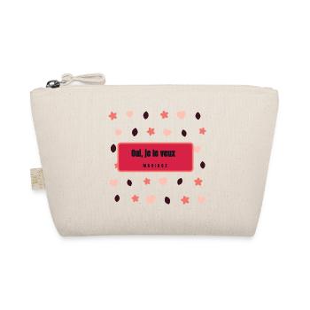  je le veux Mariage - Trousse biologique - nature - Devant
