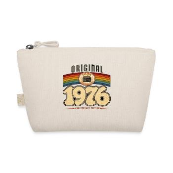 Original 1976 Vintage Anniversary 50 Years - Organic Pouch - nature - Front