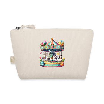 Spring Carousel Joy - Organic Pouch - nature - Front