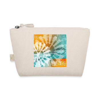 Balearic Islands Tie-Dye - Organic Pouch - nature - Front