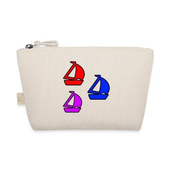 sailboats - Organic Pouch - nature - Front