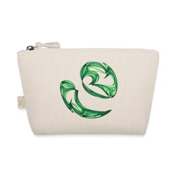 Dance of the Algae – Chaos Art - Organic Pouch - nature - Front