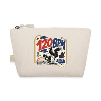 Vintage 90's 120 BPM Hip-Hop Breakdance. - Organic Pouch - nature - Front