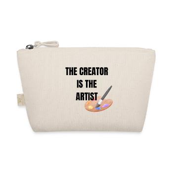 The Creator Is The Artist Graphic - Organic Pouch - nature - Front