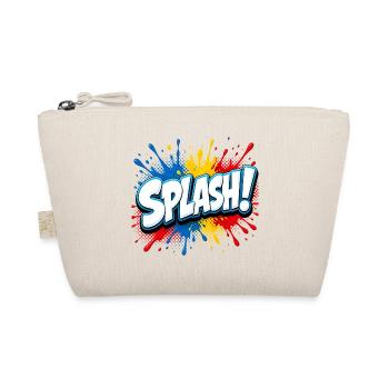Lettrage de bande dessinée avec des éclaboussures de peinture – Pop Art Sty - Trousse biologique - nature - Devant