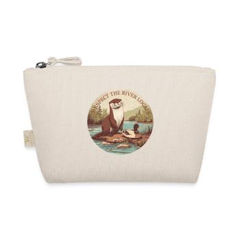 Respect The River Locals Otter Nature - Organic Pouch - nature - Front