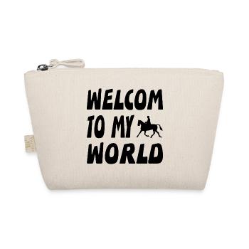 horses - Organic Pouch - nature - Front