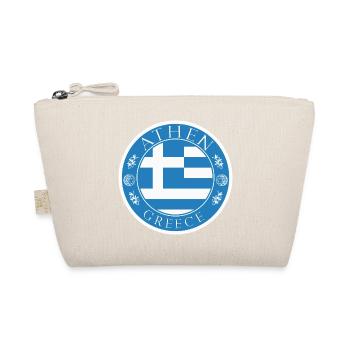 Athens Greece - Classic Vintage Poster - Organic Pouch - nature - Front