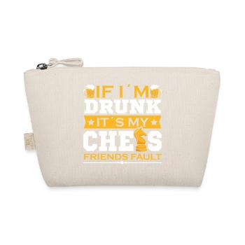 Chess Chess Player Chessboard - Organic Pouch - nature - Front