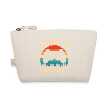 Level 4 Complete – 4th Birthday Child - Organic Pouch - nature - Front
