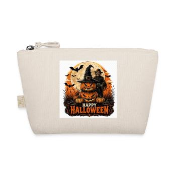 Halloween Night Pumpkins - Organic Pouch - nature - Front