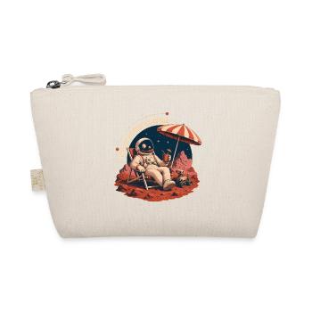 Out Of Office On Mars – Vacation in Space - Organic Pouch - nature - Front