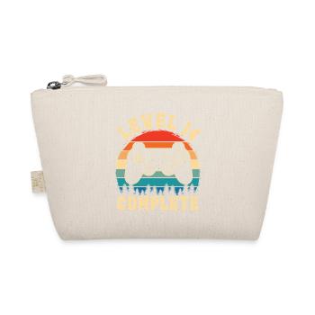 Level 14 complete – 14 Year Old Gift - Organic Pouch - nature - Front
