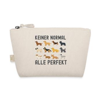 Keiner Normal Alle Perfekt - Bio-Täschchen - Natur - Vorne