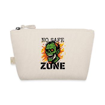 Zombie No Safe Zone - Bio-Täschchen - Natur - Vorne