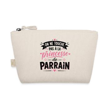 T-shirt On Ne Touche Pas Princesse De Parrain - Trousse biologique - nature - Devant