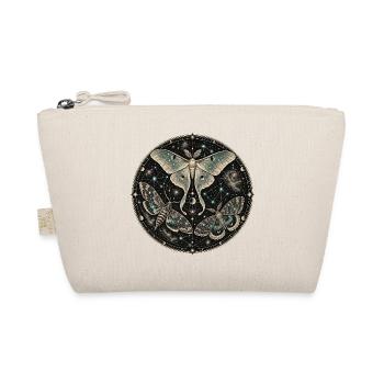 Cosmic butterflies in a mandala - Organic Pouch - nature - Front