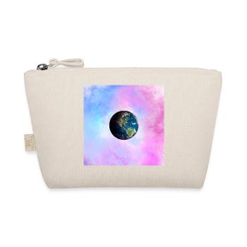 Globe terrestre devant une galaxie pastel - Trousse biologique - nature - Devant
