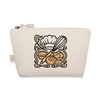 Whisk Baeckerhut Logo - Organic Pouch - nature - Front
