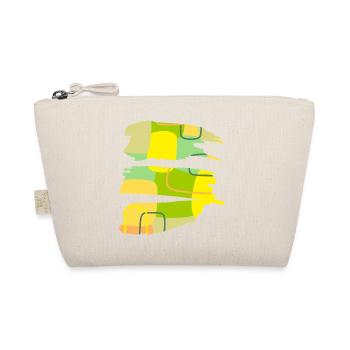 Casual Art - Abstract Color Shape Design - Organic Pouch - nature - Front
