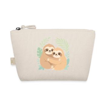 Mignons paresseux : câlinés dans la jungle pastel - Trousse biologique - nature - Devant
