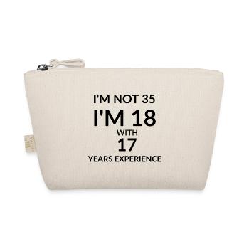 35 Birthday - Organic Pouch - nature - Front