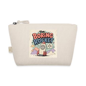The Boring Rocket - Organic Pouch - nature - Front