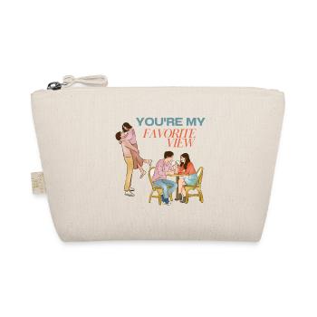 Tu es mon Cadeau de Couple Romantique Vue Préféré - Trousse biologique - nature - Devant