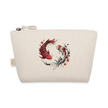Koi Fish Harmony - Organic Pouch - nature - Front