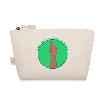 Croisez les doigts pour le porte-bonheur vintage - Trousse biologique - nature - Devant